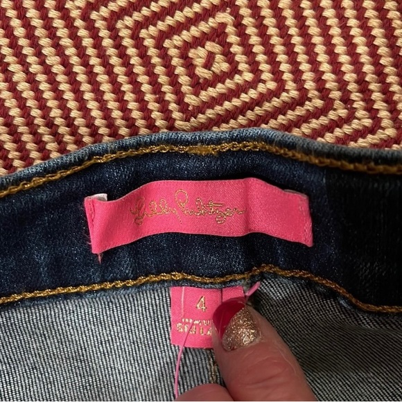 Lily Pulitzer Eagan Super Skinny  Jeans- Bennet Wash-NWT - Picture 10 of 15